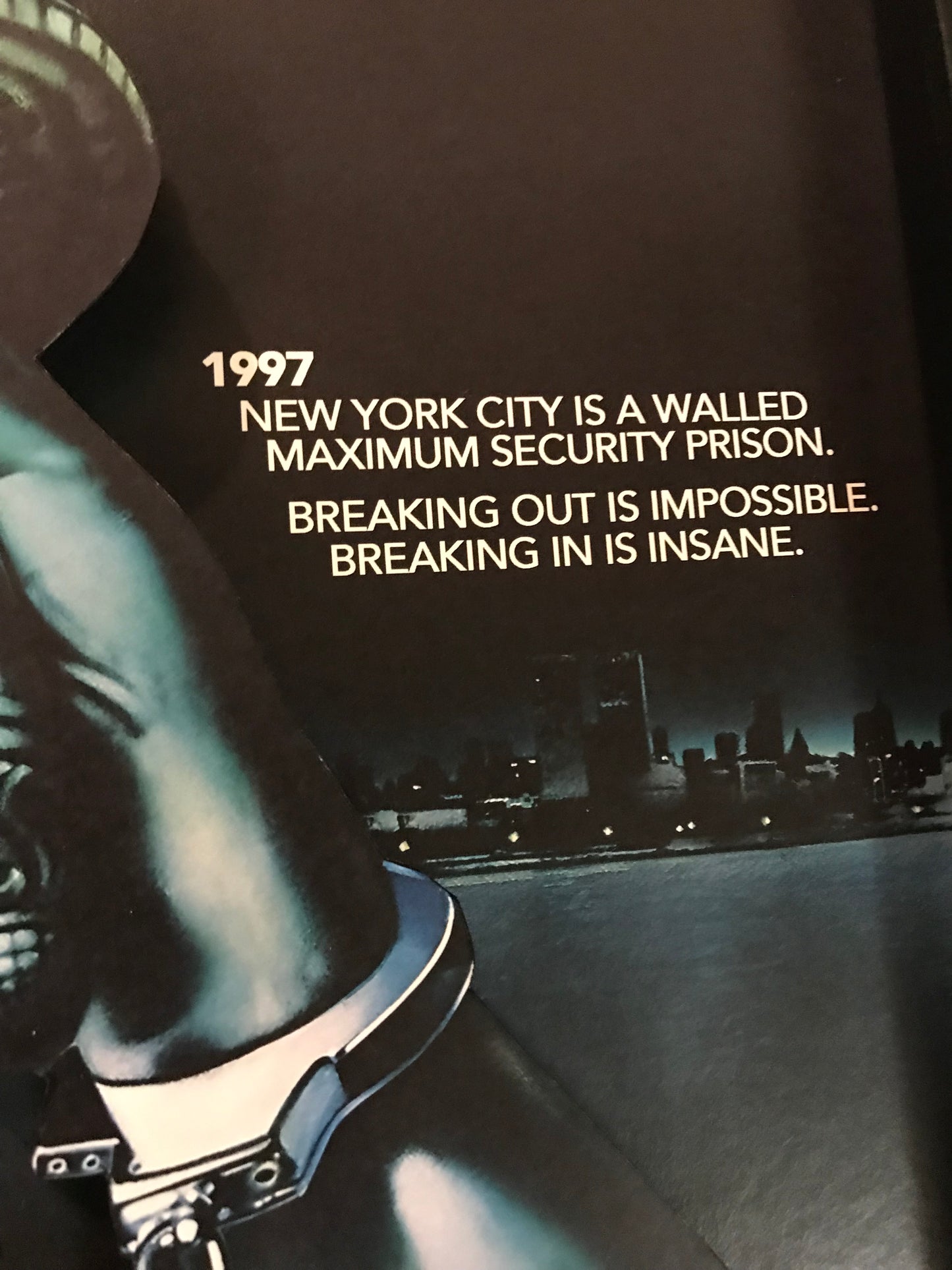 Escape From New York - Cuffs (11x14)