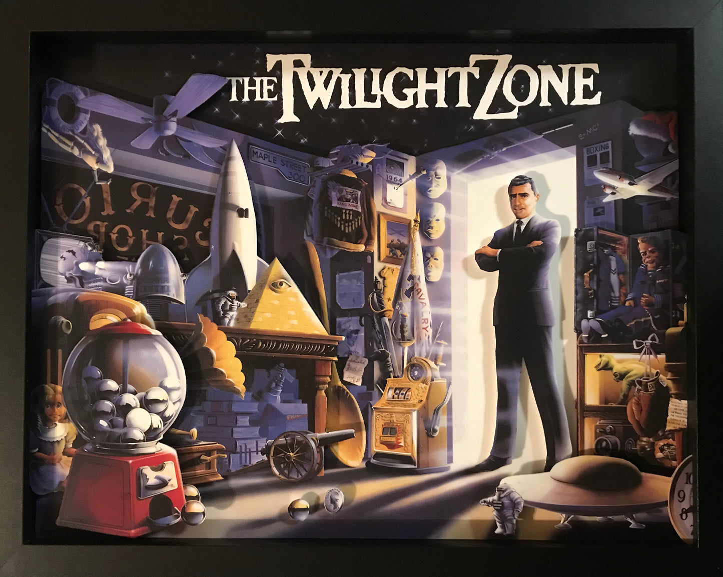 Twilight Zone Pinball (11x14)