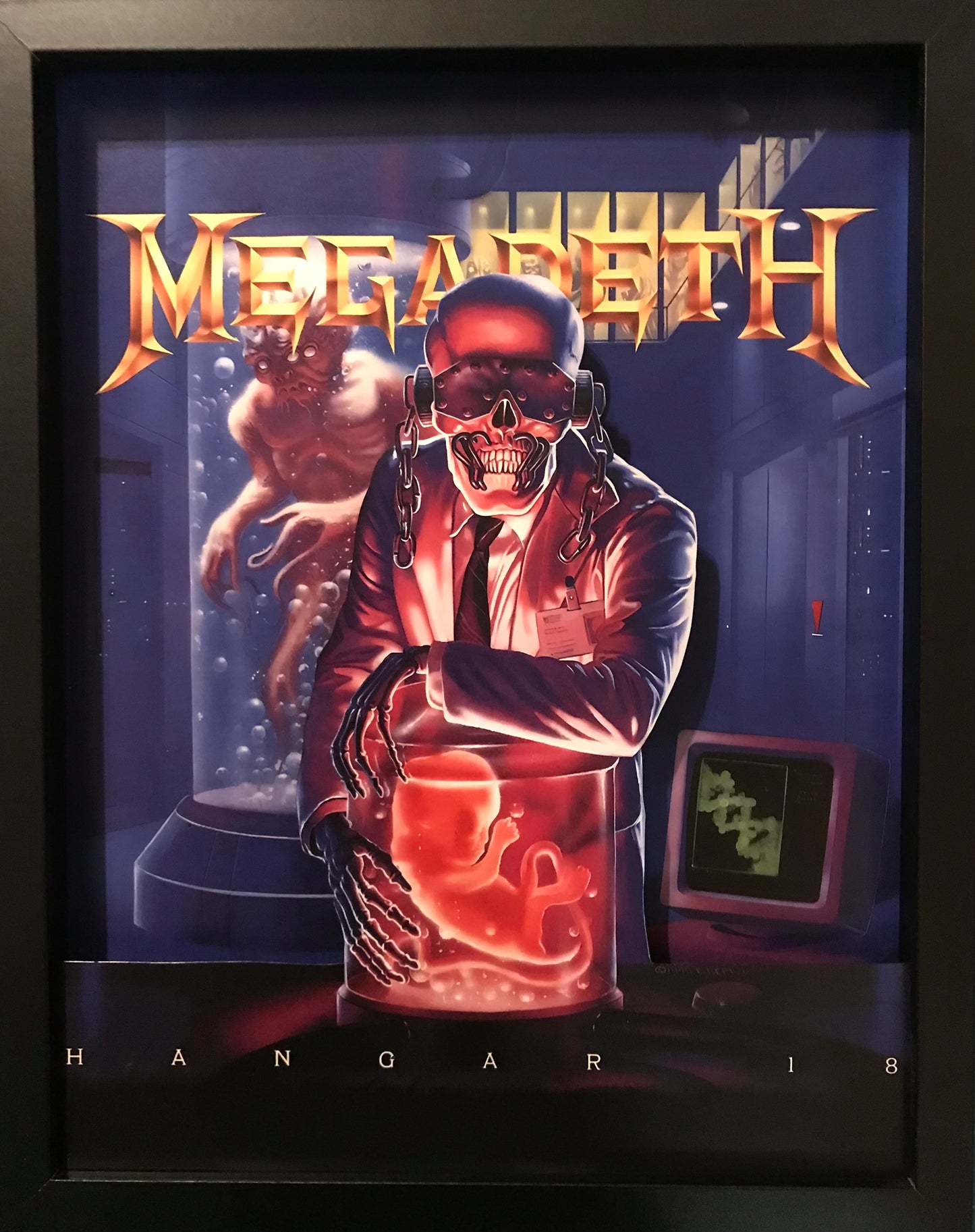 Megadeth - Hangar 18 (11x14)