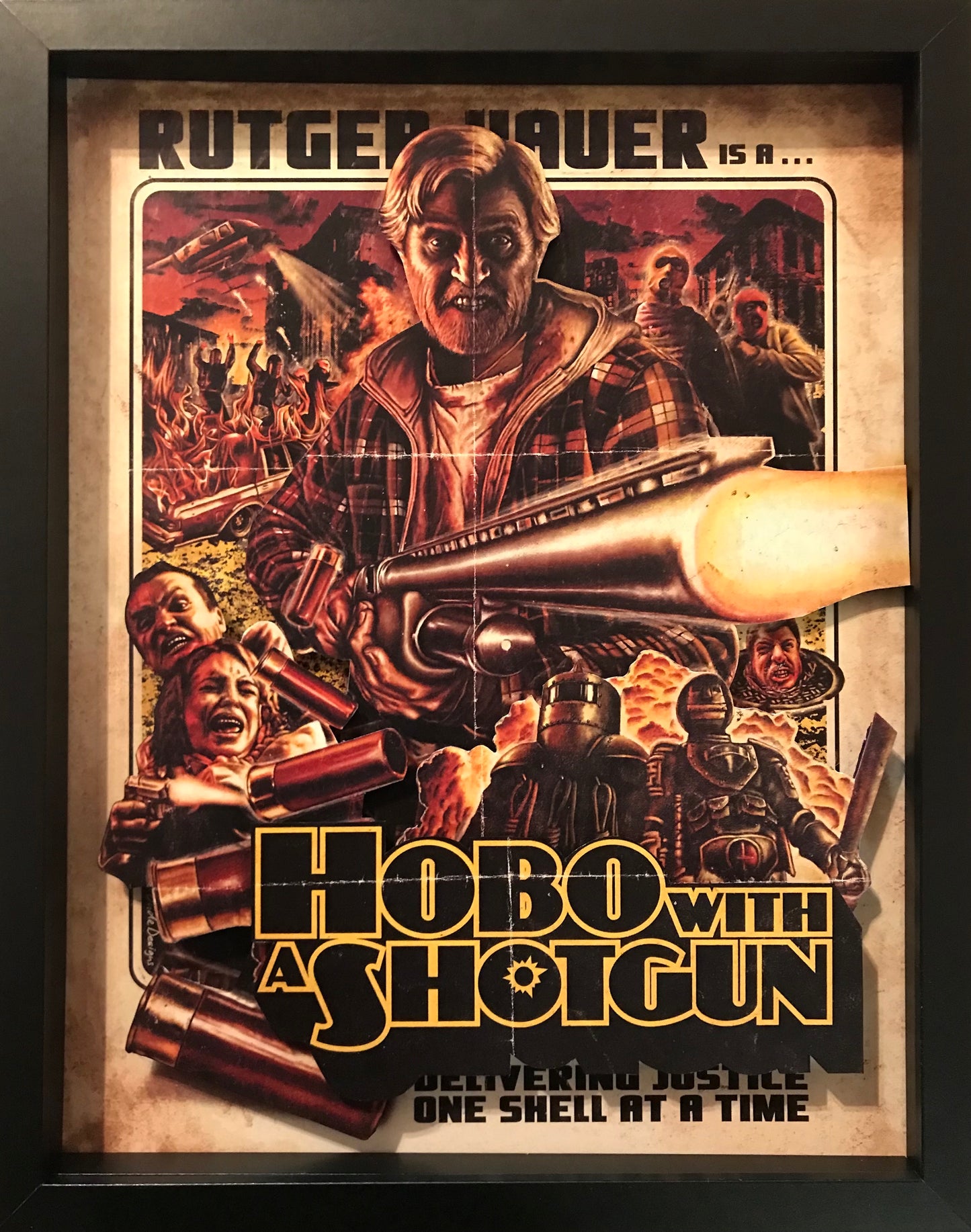 Hobo With a Shotgun (11x14)