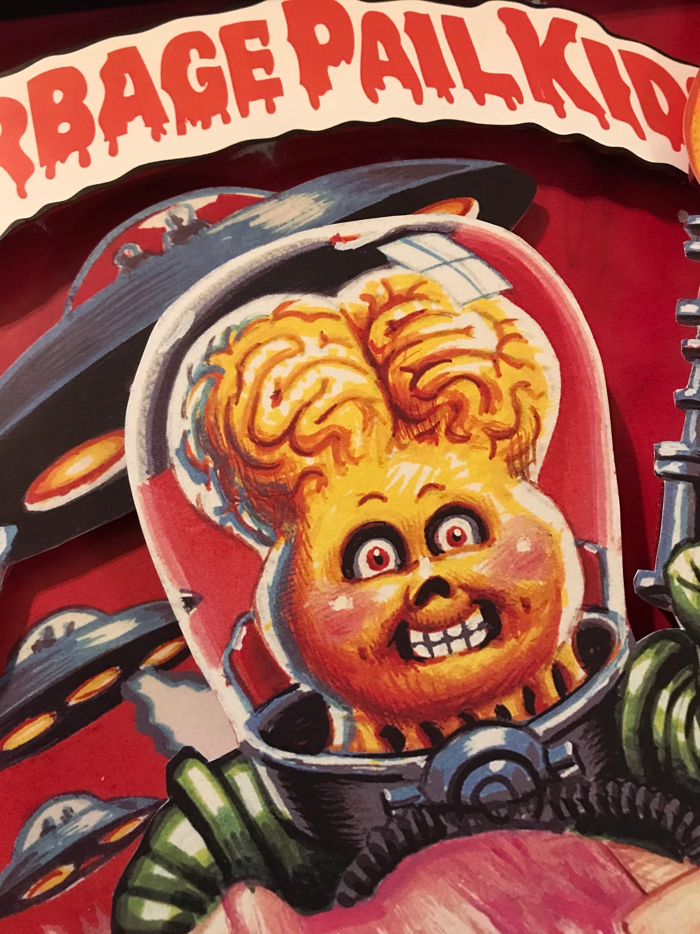 Garbage Pail Kids - Alien Ian / Outer Space Chase (11x14)