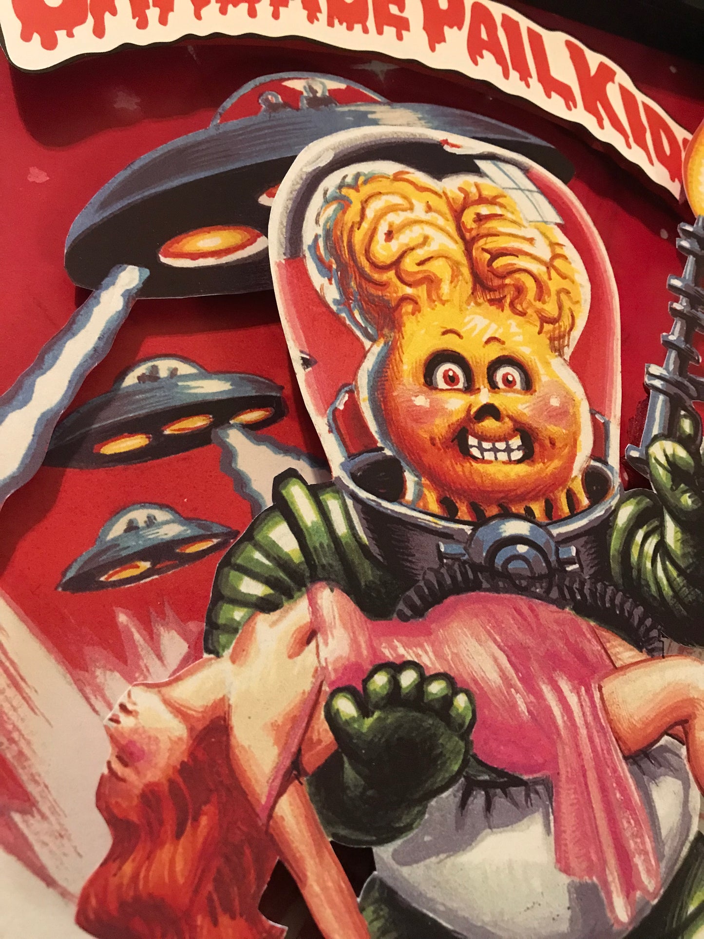 Garbage Pail Kids - Alien Ian / Outer Space Chase (11x14)