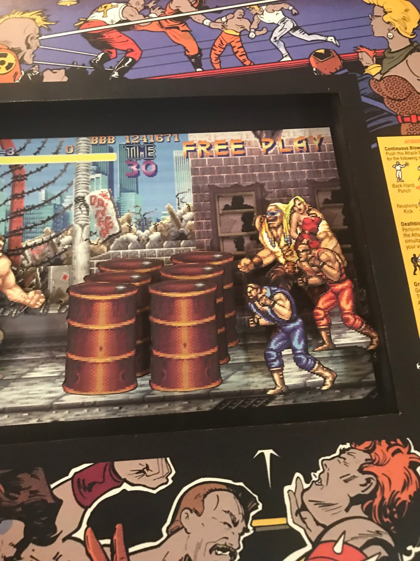 Final Fight Arcade Deluxe (11x14)