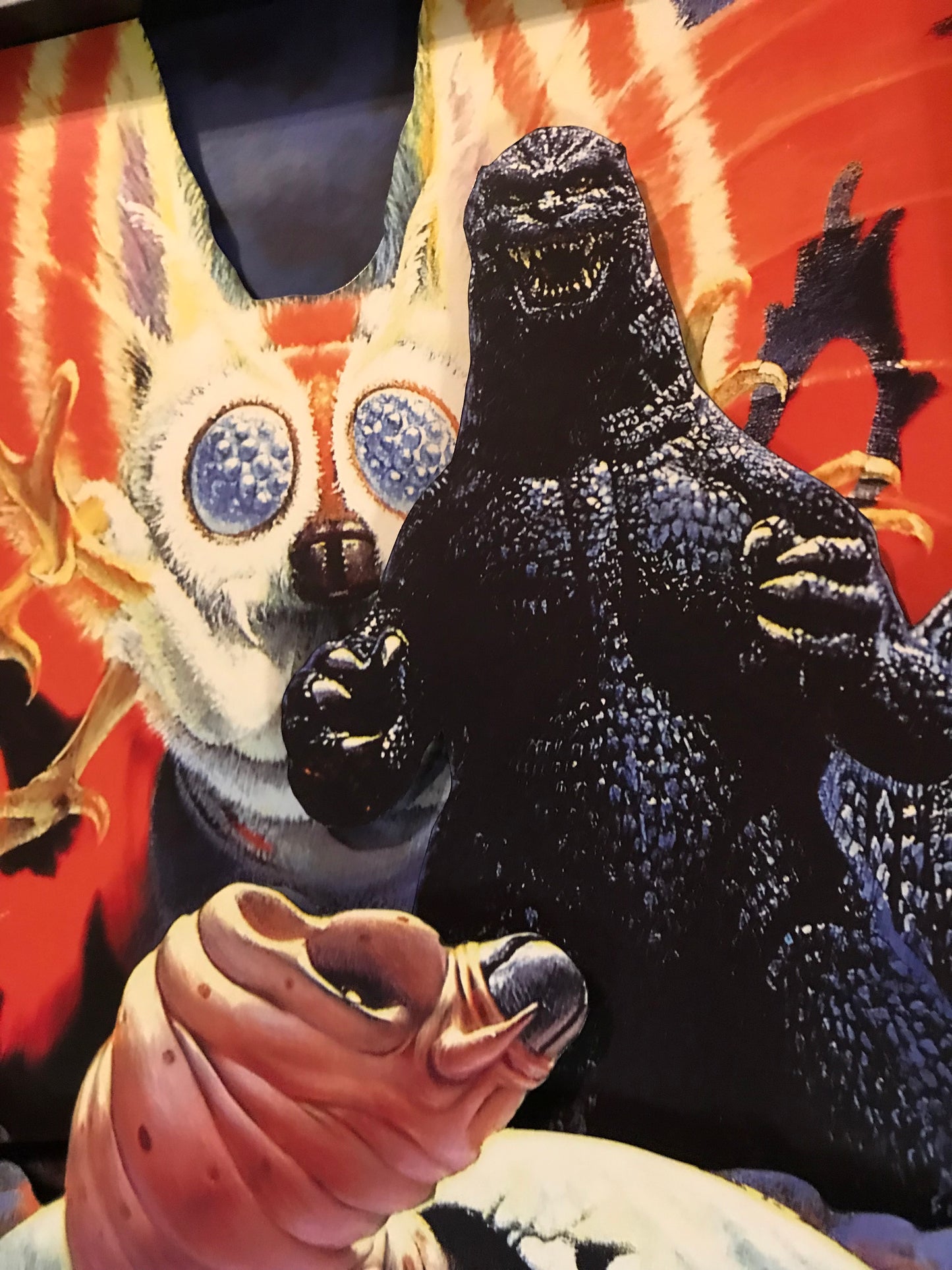 Godzilla vs Mothra (11x14)