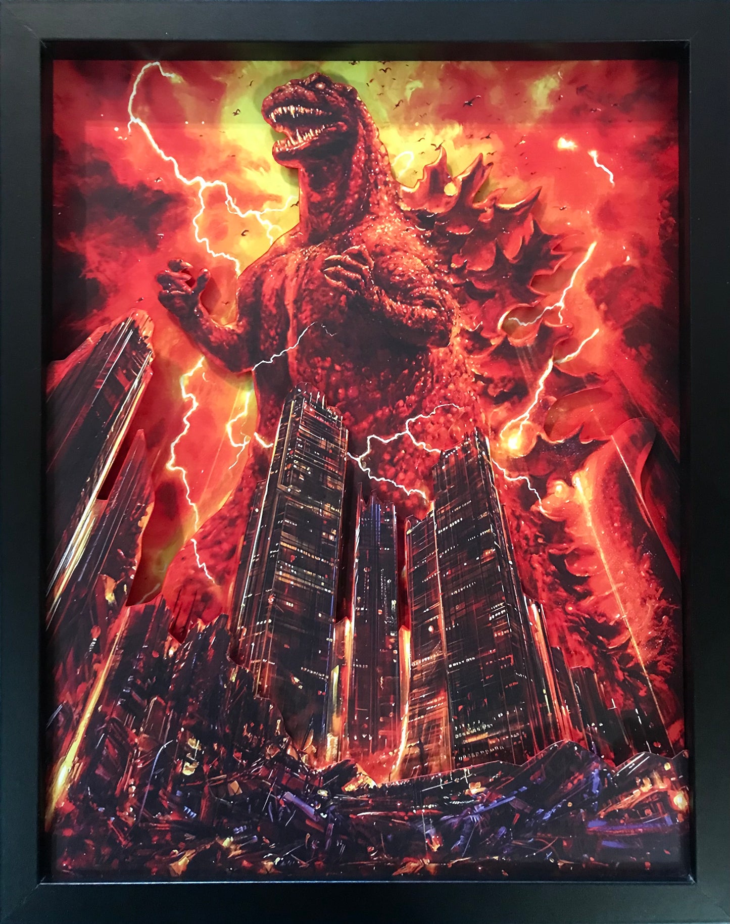 Godzilla Red (11x14)