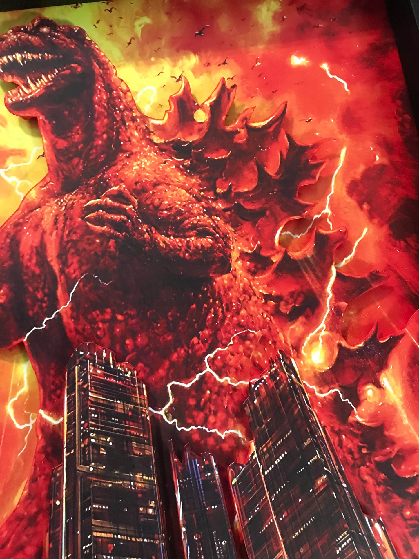 Godzilla Red (11x14)