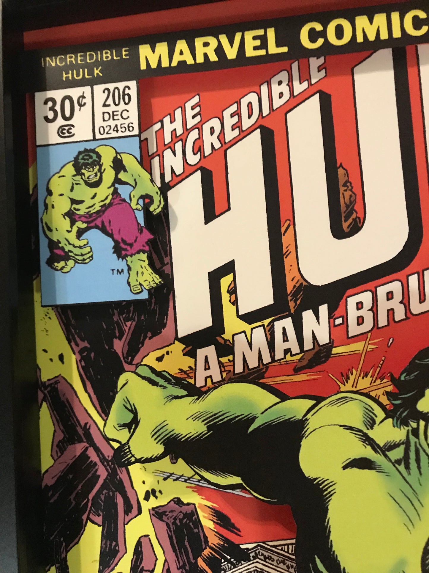 Incredible Hulk #206 (11x14)