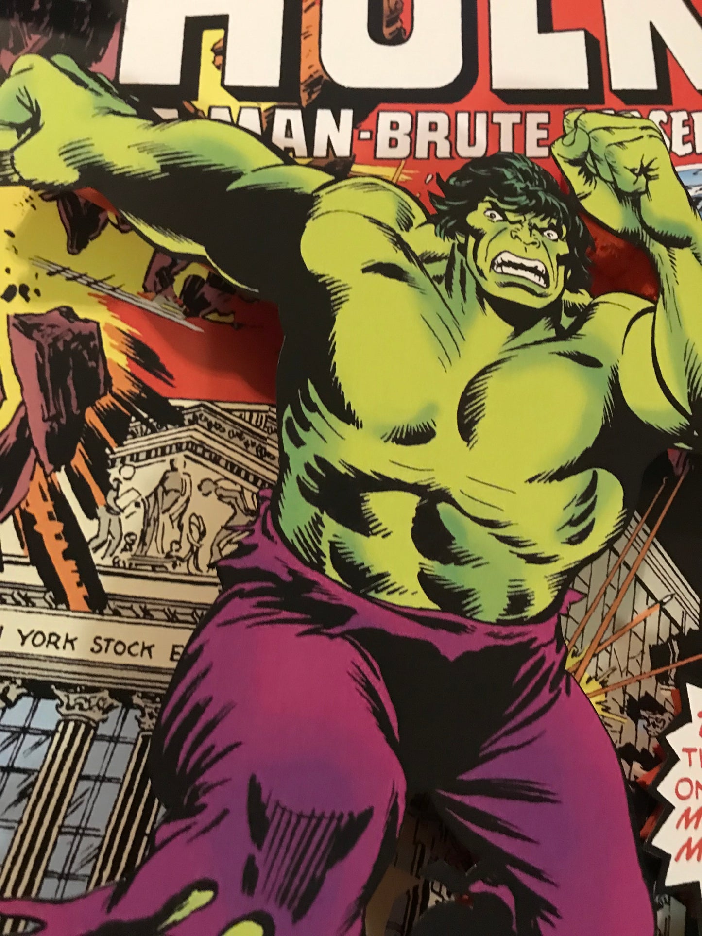 Incredible Hulk #206 (11x14)