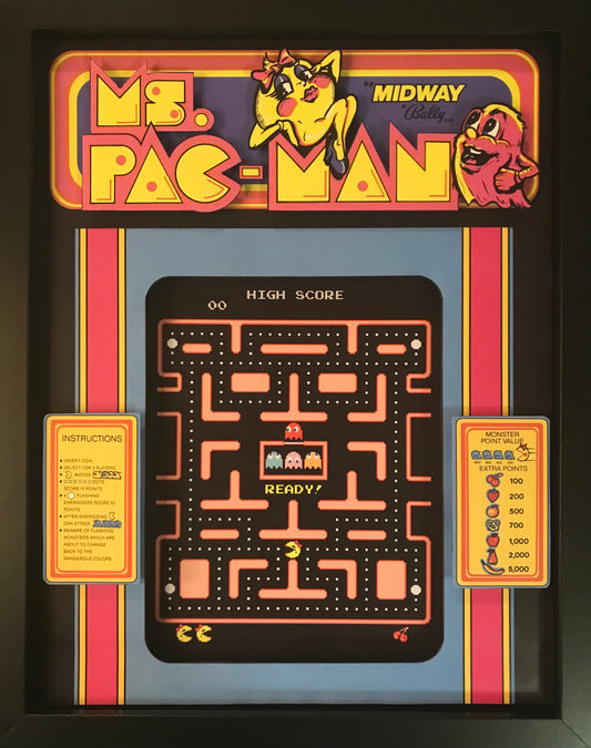 Ms. Pac-Man Arcade (11x14)