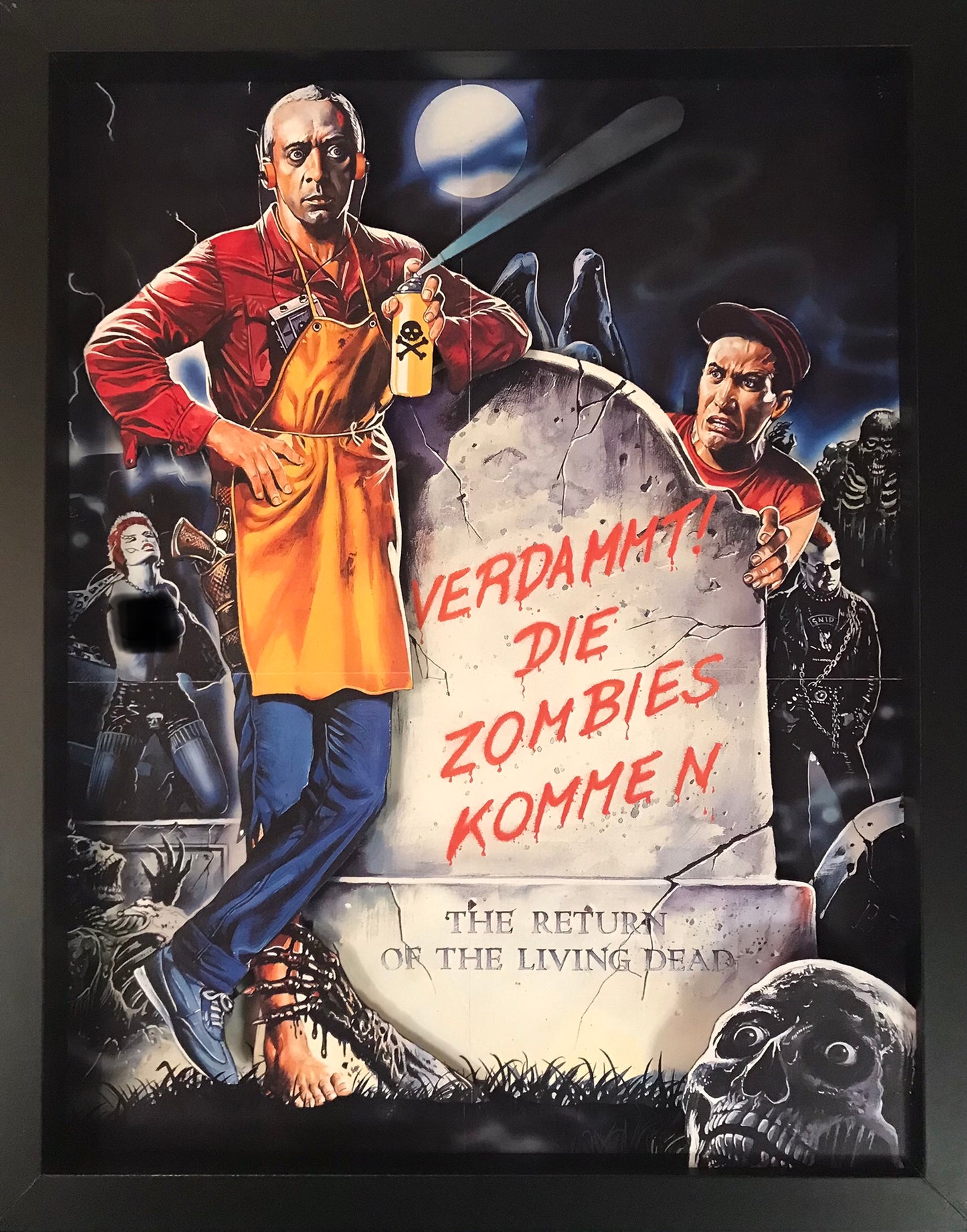Return of the Living Dead German (11x14)
