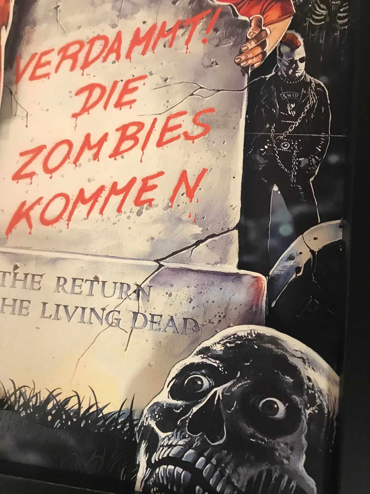 Return of the Living Dead German (11x14)