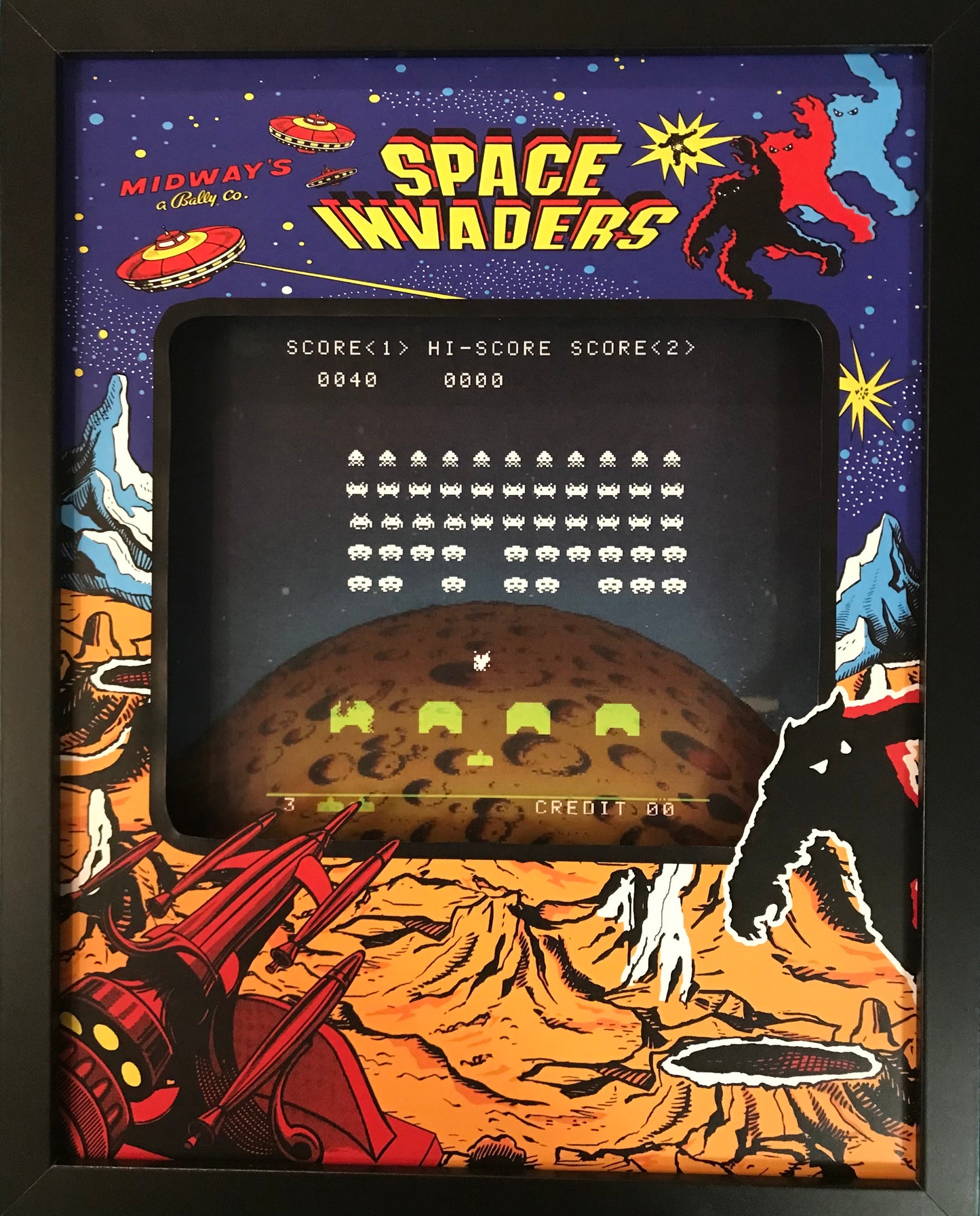 Space Invaders Arcade (11x14)