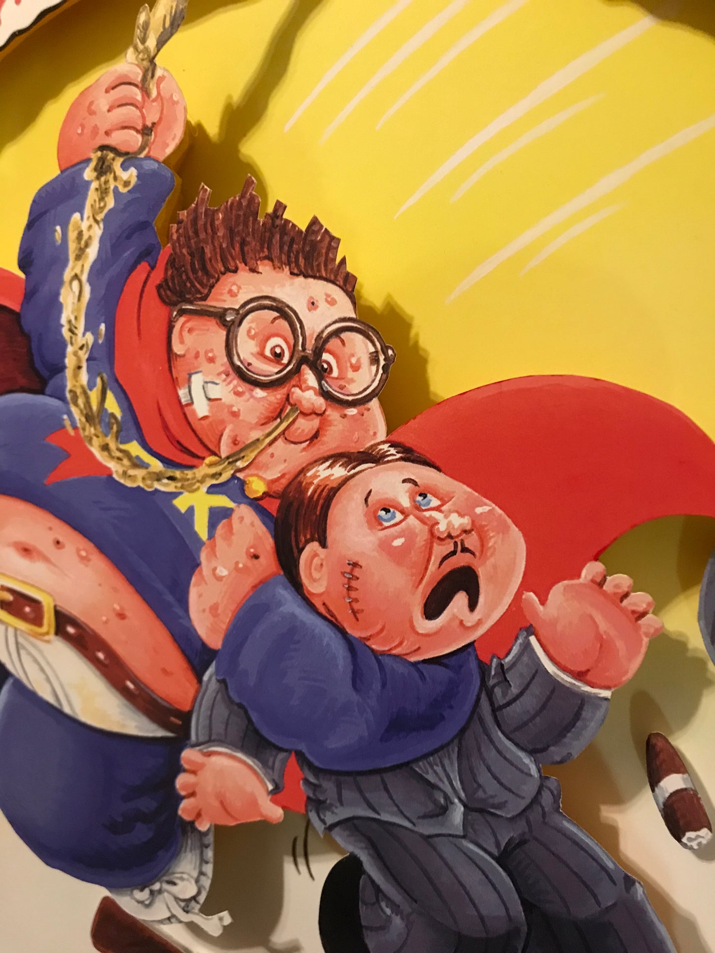 Garbage Pail Kids - Clark Cant / Nat Nerd (11x14)