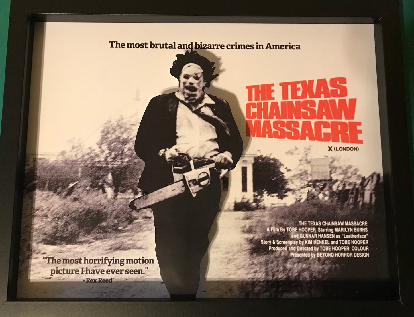 Texas Chainsaw Massacre BW (11x14)