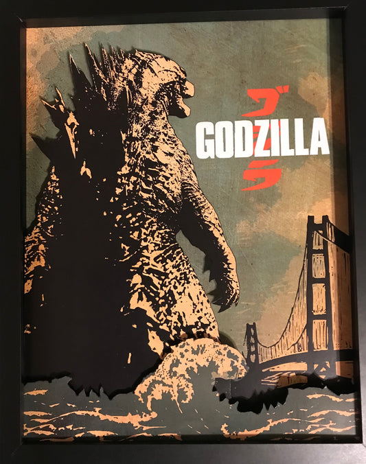 Godzilla 2014 (11x14)