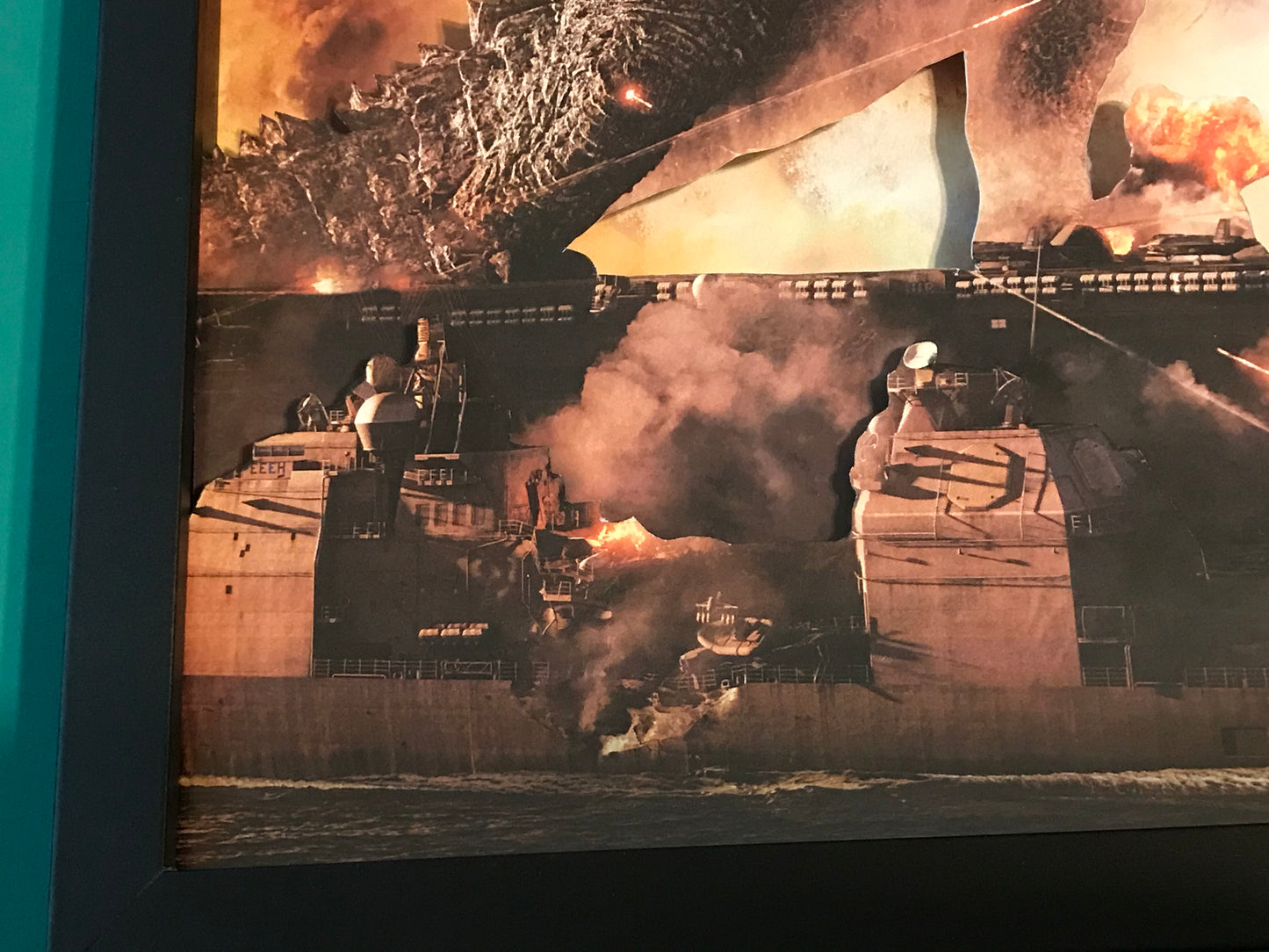 Godzilla vs Kong Ship (11x14)