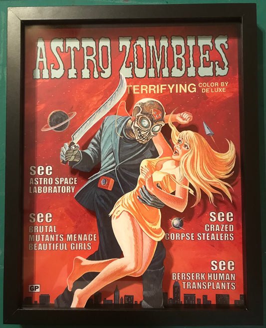 Astro Zombies (11x14)