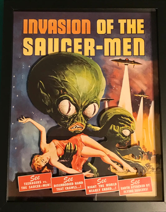 Invasion of the Saucer-Men (11x14)